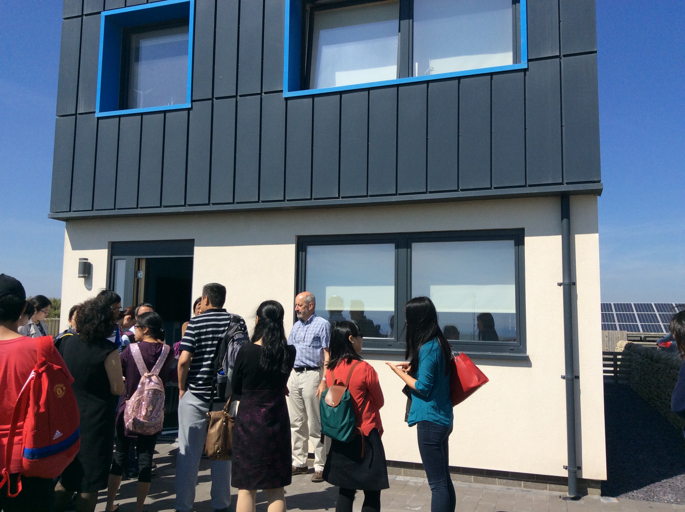 Sustainable Technology at the SOLCER House - News - Cardiff University