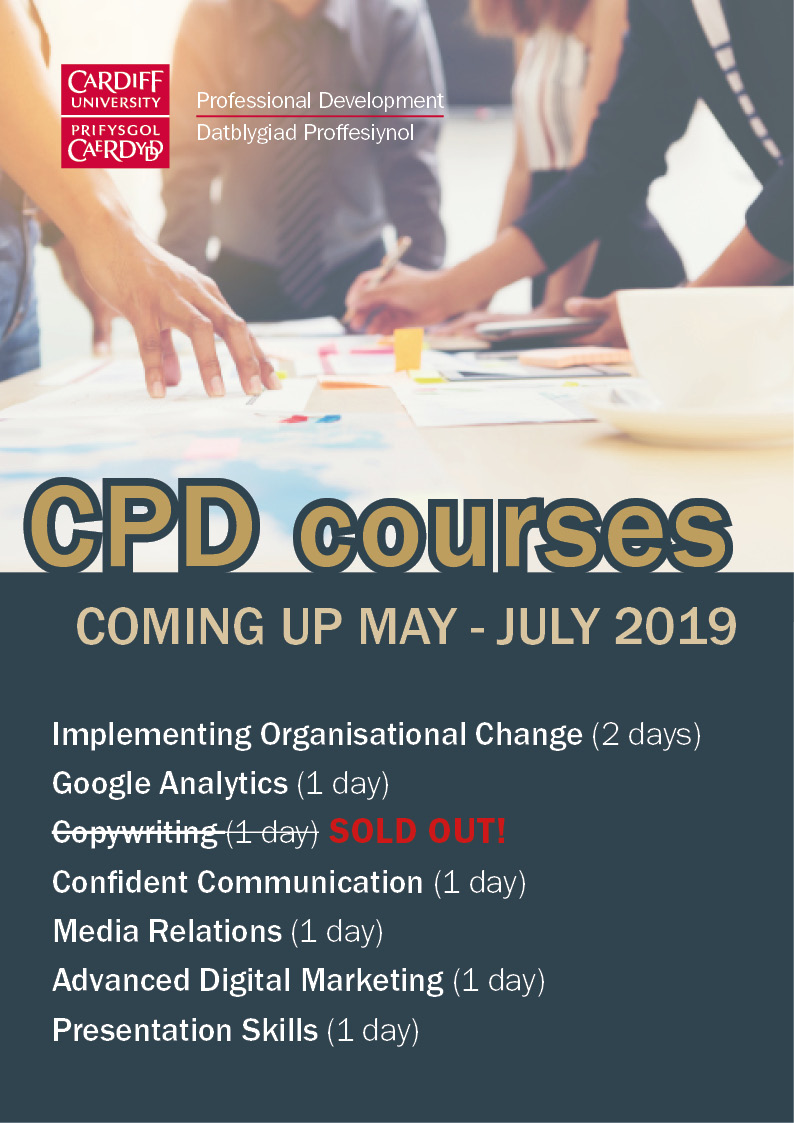 CPD training courses coming up this summer