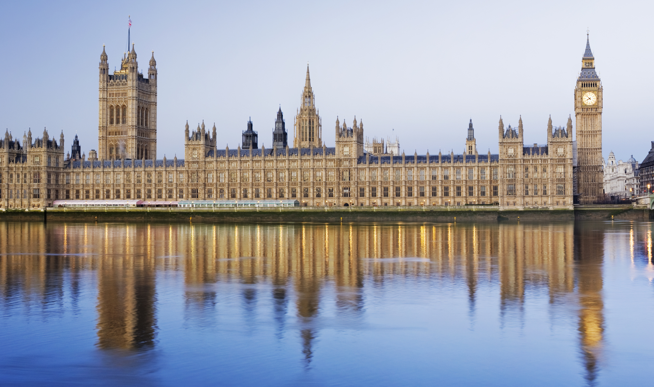 The Houses of Parliament at Westminster