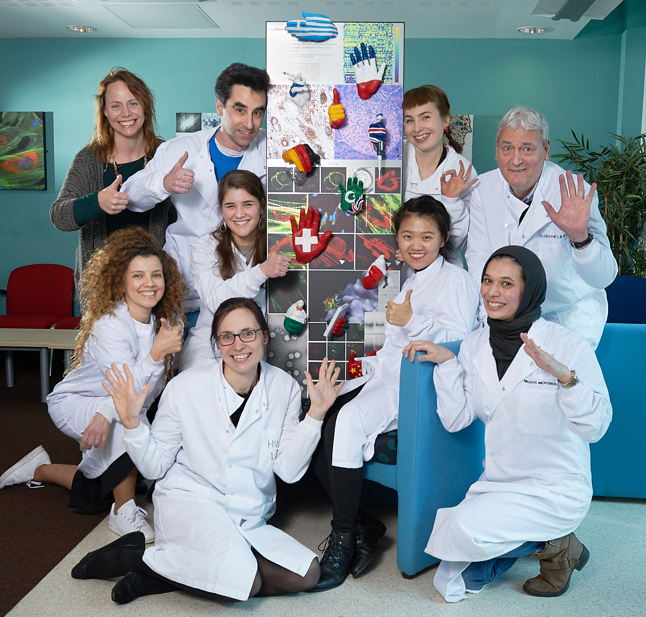 Systems Immunity Researchers with Global hands project