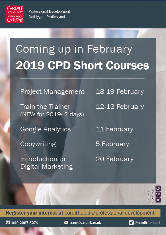 Short CPD courses coming up in February