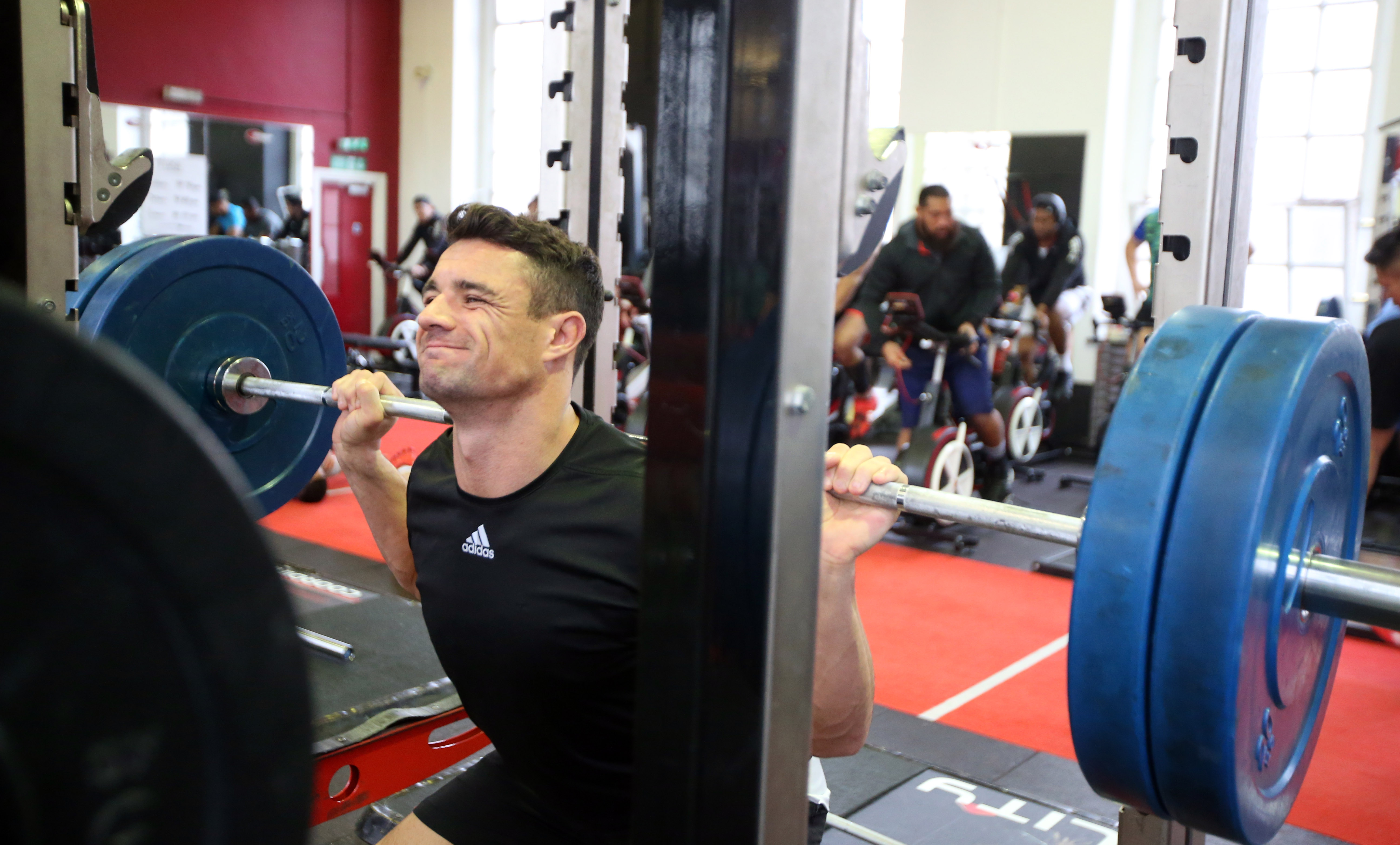 All blacks training weights